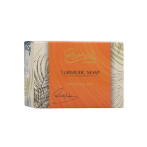 Raghad Organics Turmeric Soap Bar For Normal & Oily Skin 100g