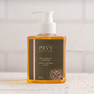 Olvy Olive & Rose Oil Liquid Soap 250ml