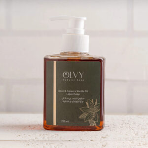 Olvy Olive & Tobacco Vanilla Oil Liquid Soap 250ml