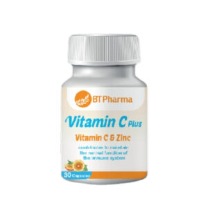BT Pharma Vit C Plus Zinc 30 Cap