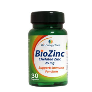 Bio Energy Bio Zinc 25mg 30 Cap
