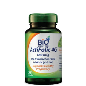 Bio Energy ActiFolic 4G 600 mcg 30 Cap