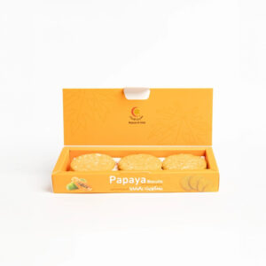 Mujezat Al-Shifa S/F Papaya Biscuits With Psyllium Husk 180g