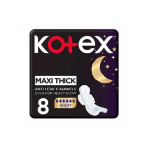 Kotex Extra Long Maxi Night 8 L/Pads *M N..AC 14/6/2026