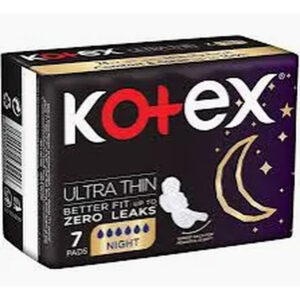 Kotex Ultra Thin Night 7 L/Pads