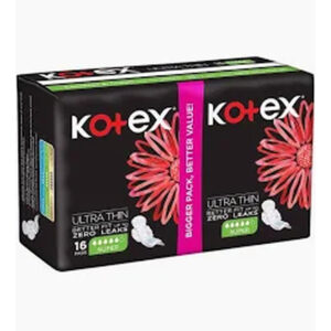 Kotex Duo Pack Ultra Thin Super 16 L/Pads