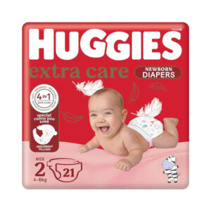 Huggies Extra Care Newborn Mini (2) 21 B/Diapers