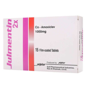 Julmentin 2X 1000mg 15 Tab $Temp.8 12@26