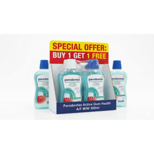 offer Parodontax Active Gum Health A/F M/W 300ml Buy 1 Get 1 Free ^^1 N..AC 6/9/2025
