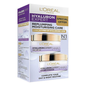 Offer Loreal Hyaluron Expert Day Cream 50ml + Night Cream 50 ml 2Pcs 10 %Off ^^1