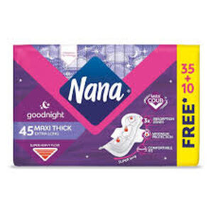 Nana Maxi Thick Good Night 45 L/Pads