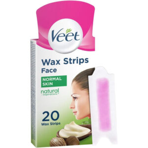 Veet Natural Face Wax Strips (All Skin Types) 20 Pcs+Wipes 4 Pcs ^^1 N..A 6/10/2024