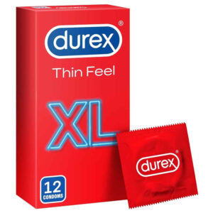 Durex (Feel Thin) XL 12 Condoms N..AC 25/8/2025