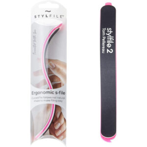 Fashion Curved Nail File 2 Pcs