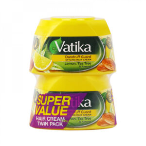 Dabur Vatika Hair Cream 140ml Twin Pack-Olive Henna & Almond جميع الانواع