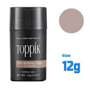Toppik Colored Hair Building Fibers Med Brown 12g