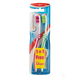 Offer Aquafresh Complete T/B 2 Pcs -Medium N..AC 3/2/2025جميع الانواع