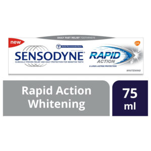 Sensodyne Rapid Action Whitening  T/P 75 ml **