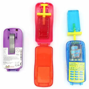 Flip Phone Pop Candy Toy 30g