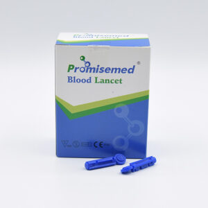 Blood Lancet 100 Pcs أزرق