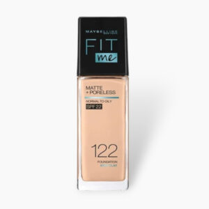 Maybelline Fit Me Matte+Poreless Spf 22 16H Liquid Foundation (122) 30ml