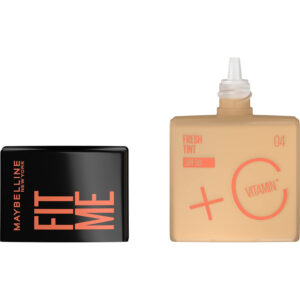(04) Maybelline Fit Me Fresh Tint Spf 50 With Vit C Foundation 30ml