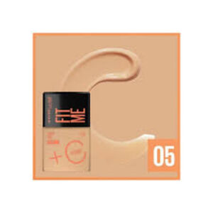 (05) Maybelline Fit Me Fresh Tint Spf 50 With Vit C Foundation 30ml