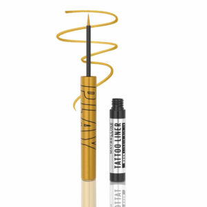 Maybelline Play Waterproof Tattoo Eyeliner 2.1ml -Drop Metallic Gold