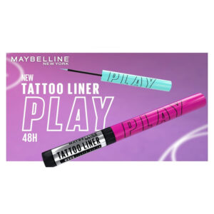 Maybelline Play Waterproof Tattoo Eyeliner 2.1ml -Ride Metallic Aqua