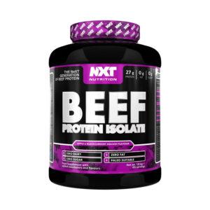 NXT Nutrition Beef Protein Isolate (Apple & Blackcurrant Squash) Powder 1.8 Kg