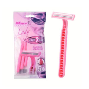Max Lady 2 Blades Dispo. Women Razors 5 Pcs