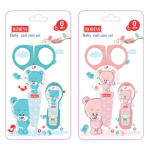 Robins Baby Nail Care Set 0m+ -Pink