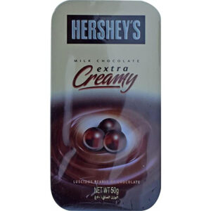 Hersheys Extra Creamy Milk Chocolate Pearls 50g