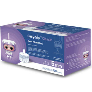 Easydrio Classic 31G 5mm  Needles 100 Pcs