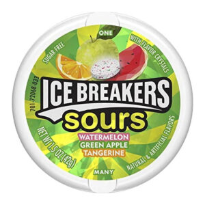 Ice Breakers Green Apple Ice Cubes S/F Candy 8g