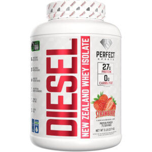 Perfect Sports Diesel Strawberry Protein Powder 2.27kg