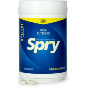 Spry Peppermint S/F (Keto) Xylitol Gum 10 Pcs N..A 18/9/2023
