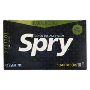 Spry Licorice S/F (Keto) Xylitol Gum 10 Pcs N..A 26/3/2022