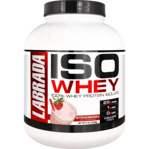 Labrada Iso Whey Protein Powder (Strawberry) 2268g