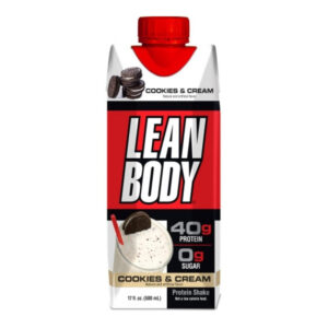 Lean Body Cookies & Cream Protein Shake Drink 500ml