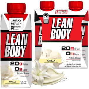 Lean Body Vanilla Protein Shake Drink 250 ml 4 Pcs