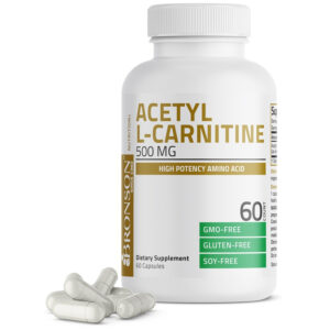 N.3.A 14/12/2024 Bronson Acetyl L-Carnitine With Alpha Lipoic Acid 60 Tab