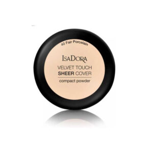 Isadora Velvet Touch Sheer Cover Compact Powder 10g-40 Fair Porcelain
