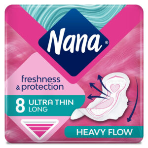 Nana Ultra Thin Long 8 L/Pads