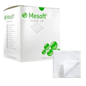 Mesoft Nonwoven Sterile Gauze Swab 2 Inch 5x5cm 150 (30*5) Pcs