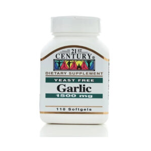 21st Century Garlic 1500mg 110 Soft Gels  Discont