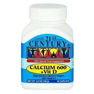 N..A 21/11/2024 21st Century Calcium 600 + D 60 Tab