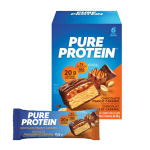 26@7 Pure G/F Protein Bar 50g-Chocolate Peanut Caramel  جميع الانواع