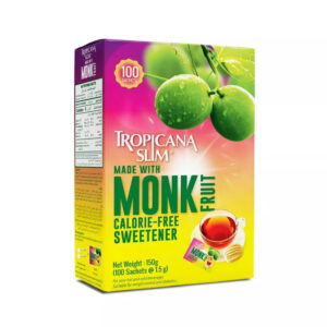 Tropicana Slim Monk Fruit Sweetener With Chromium 100 Sach