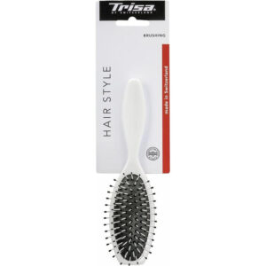 Trisa Hair Style Fashion Oval Plastic Hair Brush-S